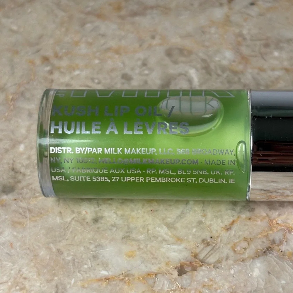 Milk Makeup Kush Lip Oil 5.5mL Green Dragon Clear Hydrating